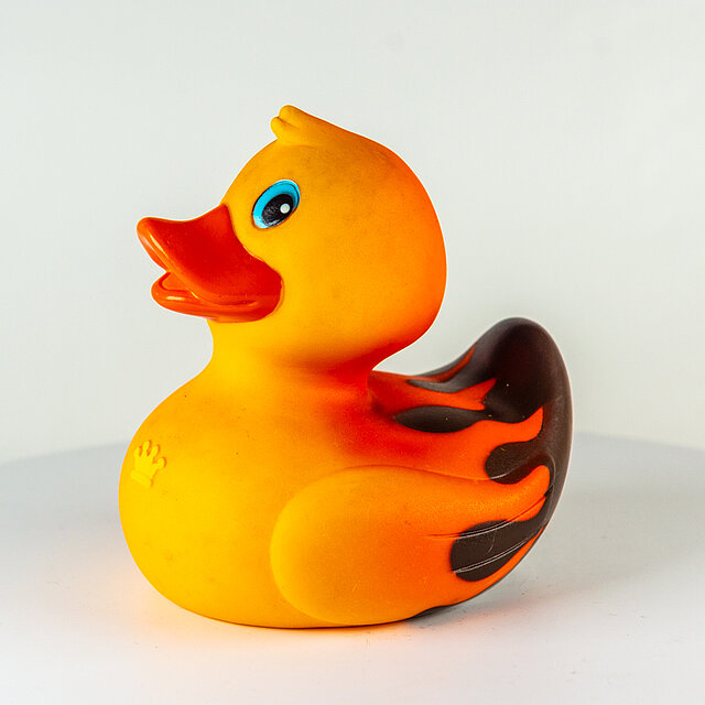 Royal Ducks // Flamme (gelb) "Out of the blue" Royal Ducks // Flamme (gelb) "Out of the blue"