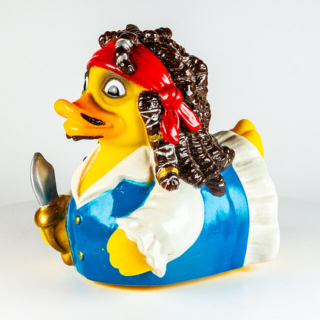 Captain Quack Mallard - Pirates of the Quackibbean - Jack Sparrow (Johnny Depp) - Celebriduck