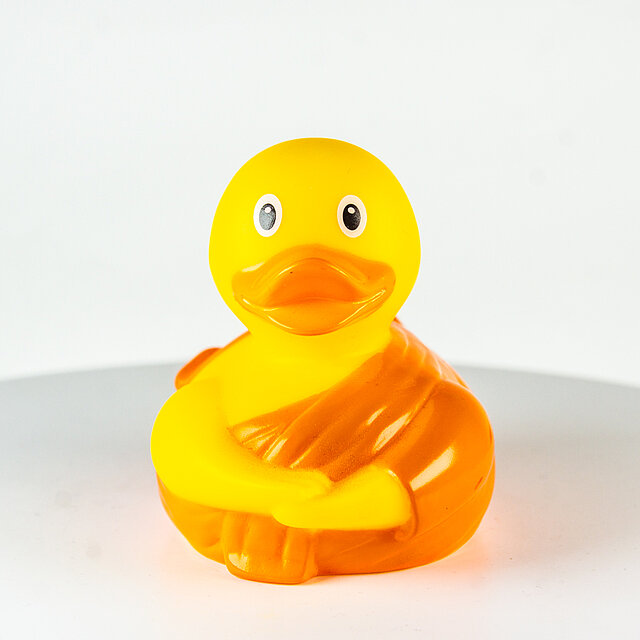 LiLaLu // Buddha, Shaolin Mönch, orange Kesa bzw. Kasaya (Toga) (2068)