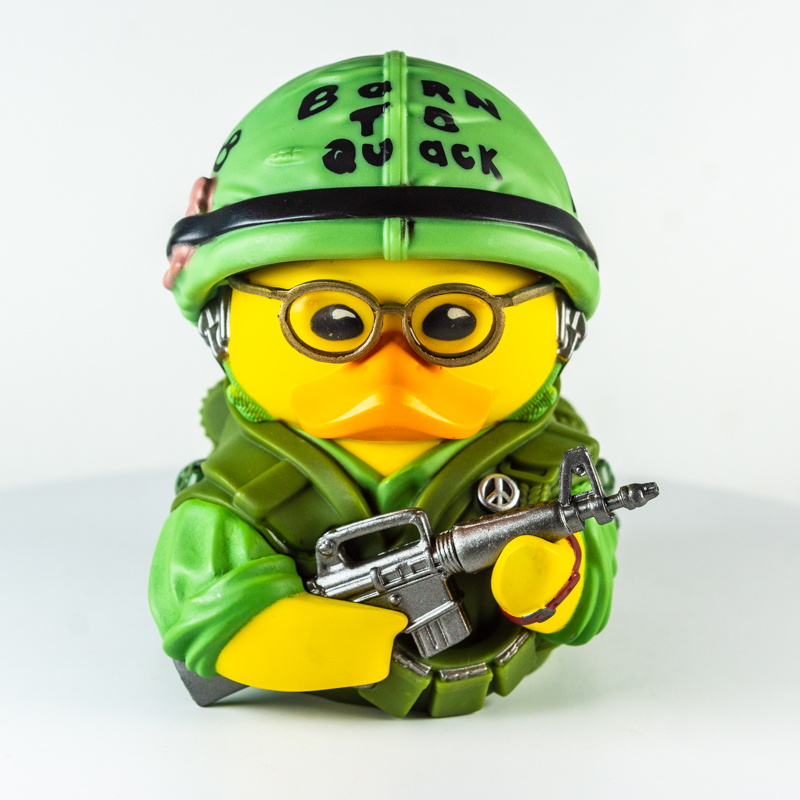 thumbnail image 2 of TUBBZ 1st Edition Sergeant J.T. 'Joker' Davis – Full Metal Jacket Duck – Kubrick Series 2 of 4